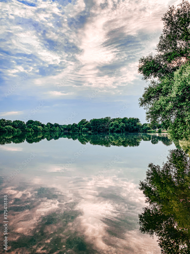 Obraz premium Ein Abend am See 