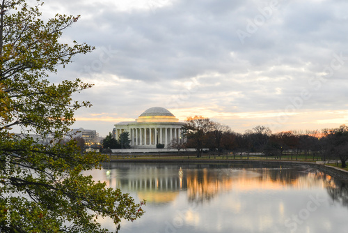 Washington D.C. in winter - Jefferson Memorial - Washington D.C. United States of America