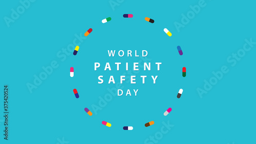 World Patient Safety Day. Vector Illustration