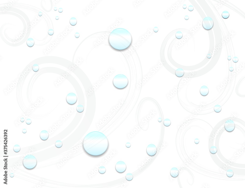 abstract white background illustration