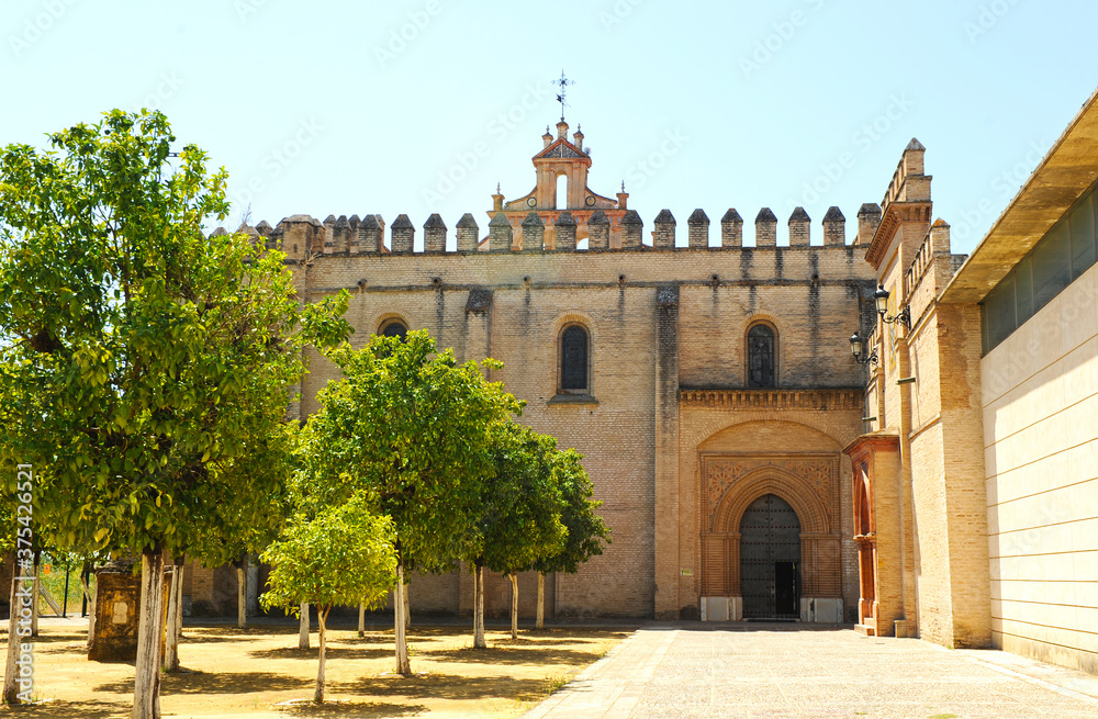 Monastery of San Isidoro del Campo in Santiponce near Seville, Andalusia, Spain