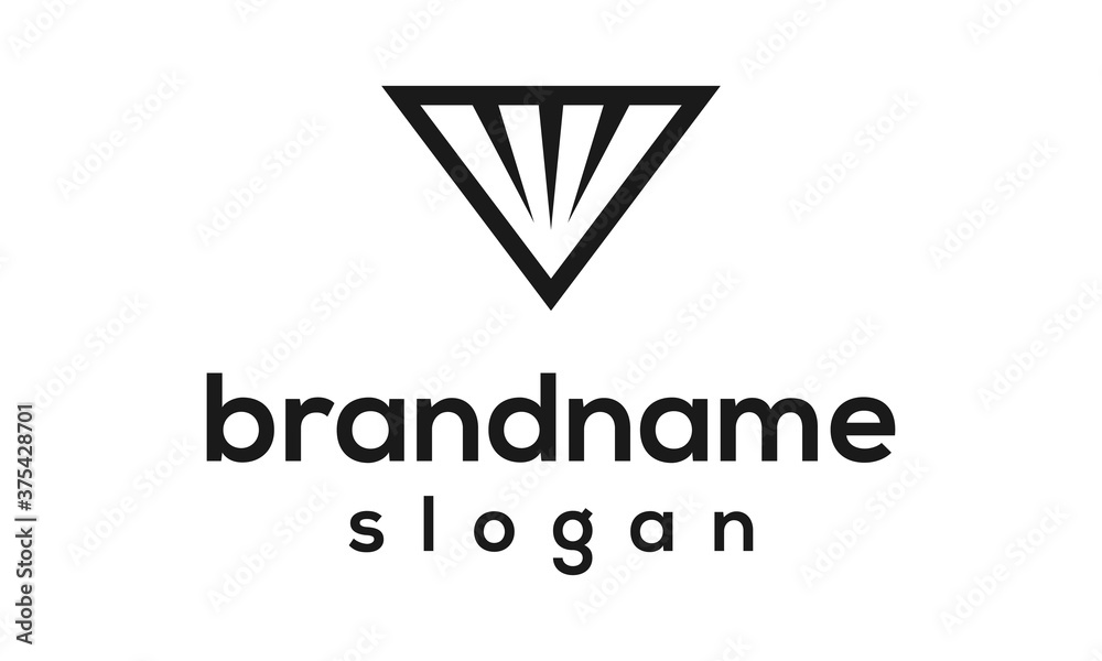 Triangle business logo design vector Triangle business logo design vector