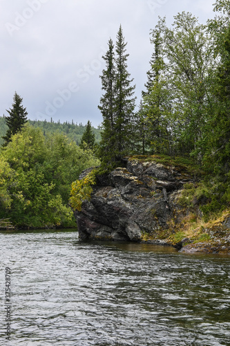 Rocks on the Lemva River.