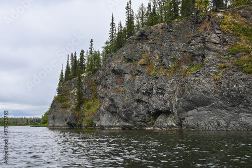 Rocks on the Lemva River.