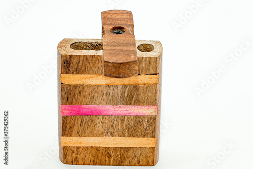 Wooden doughnut