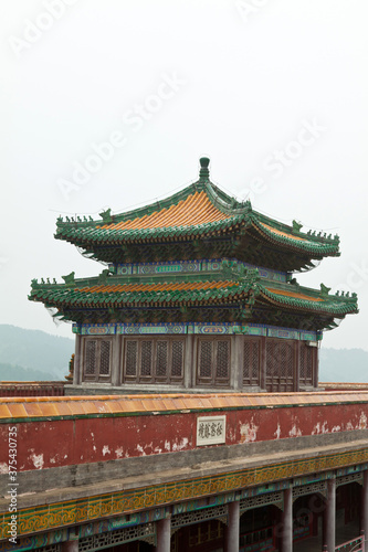 Tibetan Architecture in Putuo Temple of cases  Chengde  Mountain Resort  north china