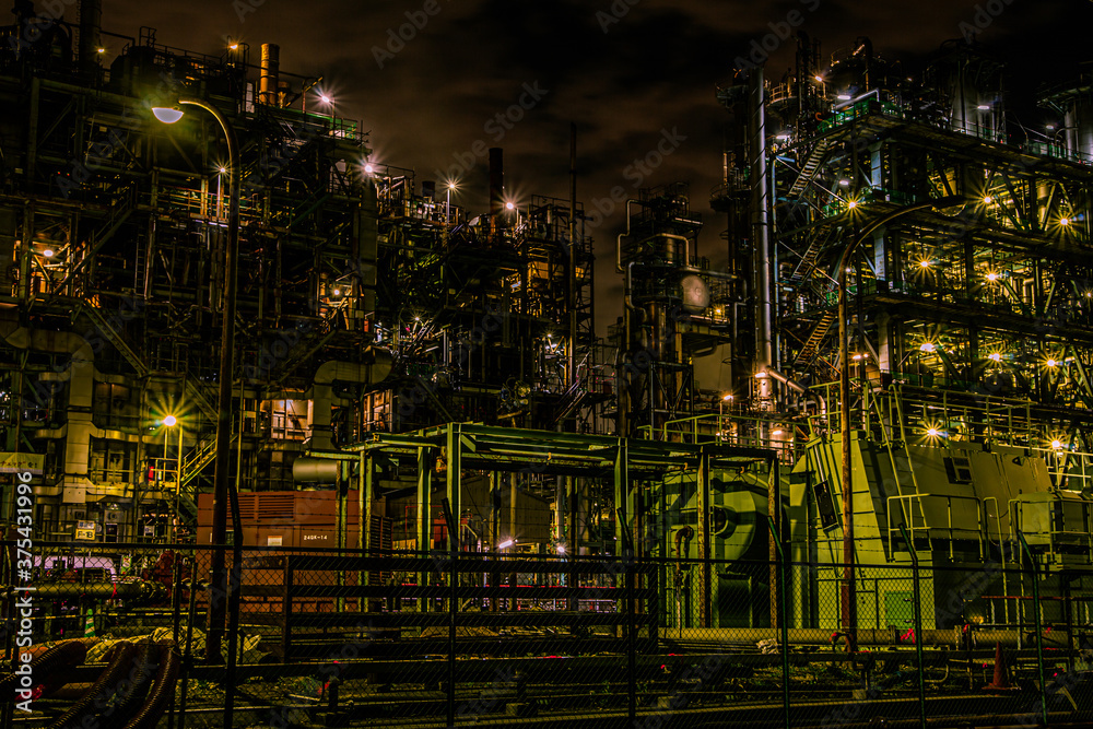 川崎の工場夜景