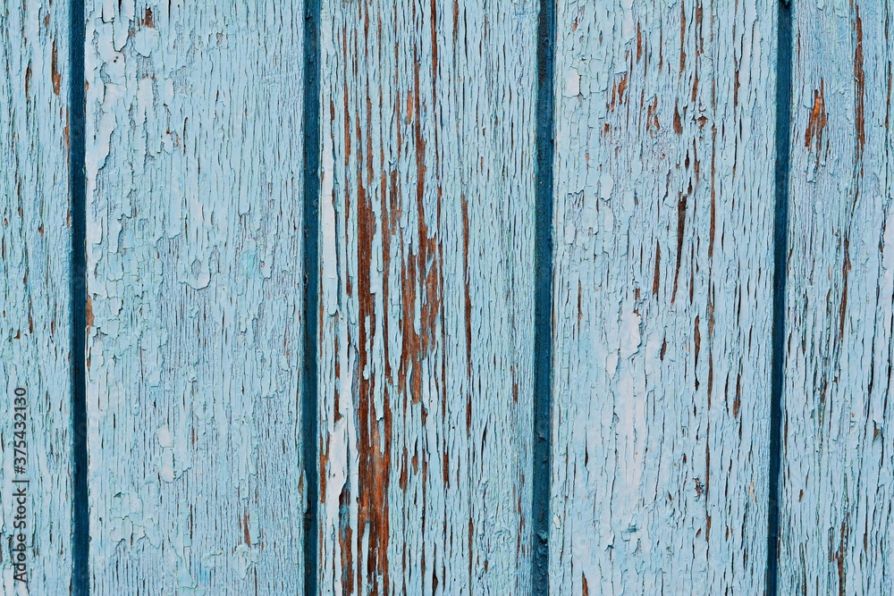 Aged wooden blue background. Space for text, copy space Aged wooden blue background. Space for text, copy space