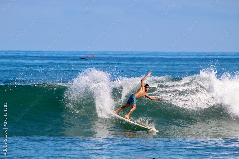 Naklejka premium Sayulita Surfing