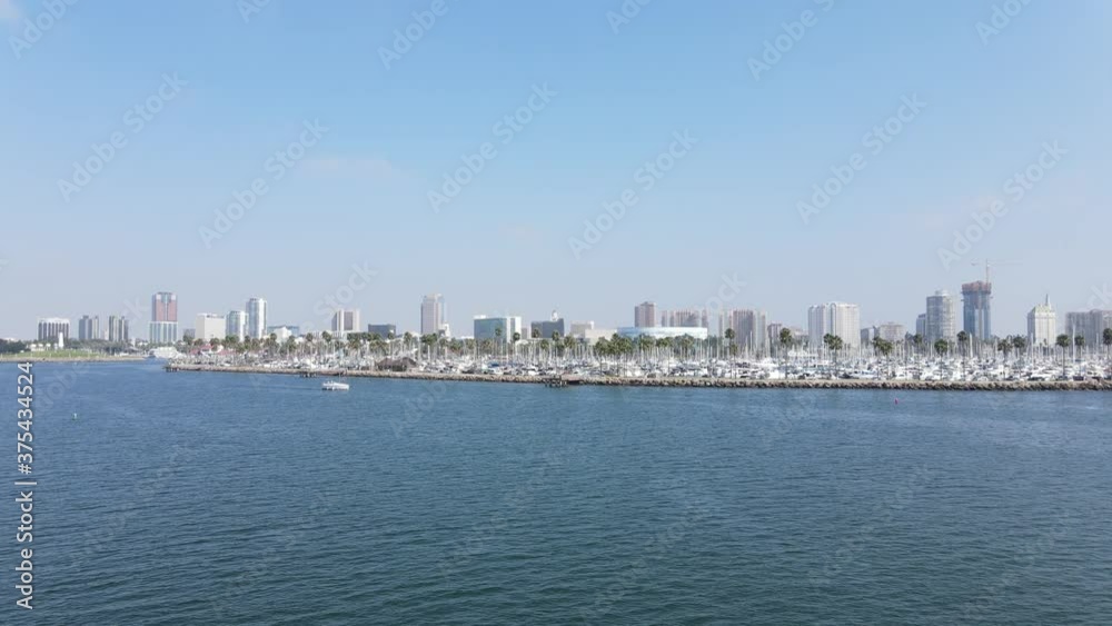 downtown Long Beach california waterfront downtown Long Beach california waterfront