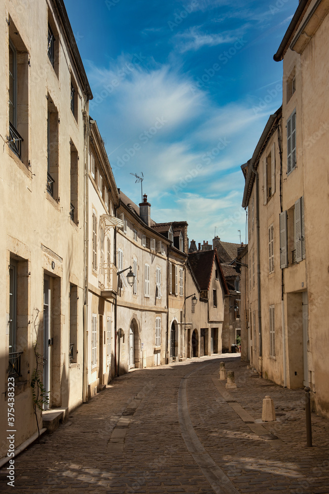 Old town of Beaune, France 