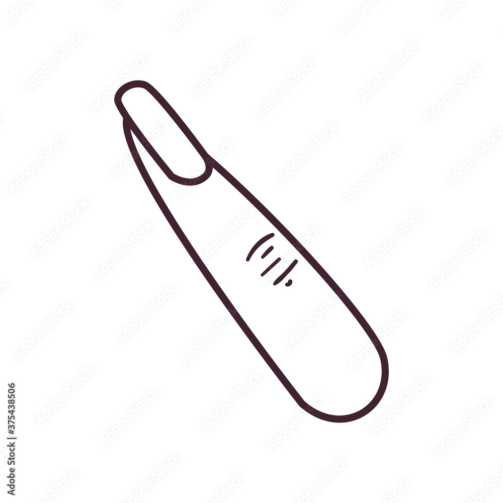 female finger line style icon vector design female finger line style icon vector design