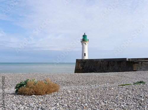 Leuchtturm in Saint-Valery-en-Caux photo