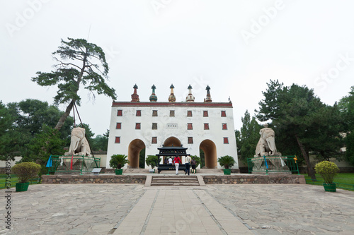 Tibetan Buddhism in landscape architecture of an ancient temple, Chengde, Mountain Resort, north china