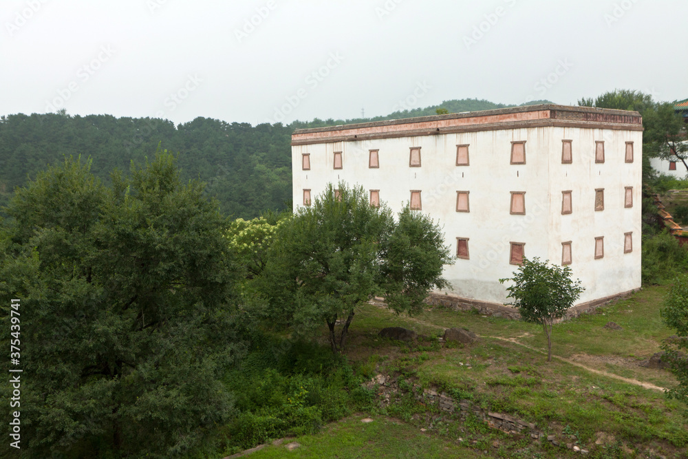 Tibetan Architecture in Putuo Temple of cases, Chengde, Mountain Resort, north china