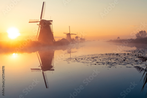 Windmühlen/Windmill Kinderdijk Holland