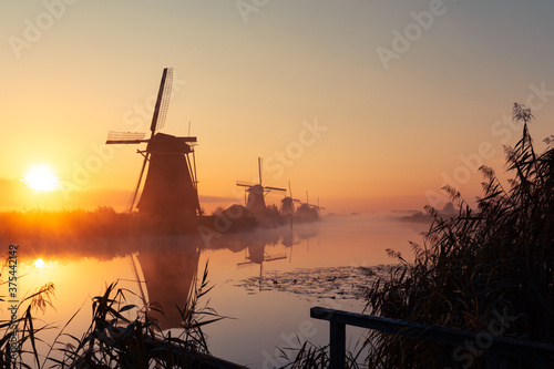 Windmühlen/Windmill Kinderdijk Holland