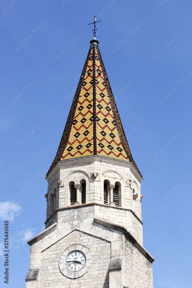 Church of Limas in Rhone department, France