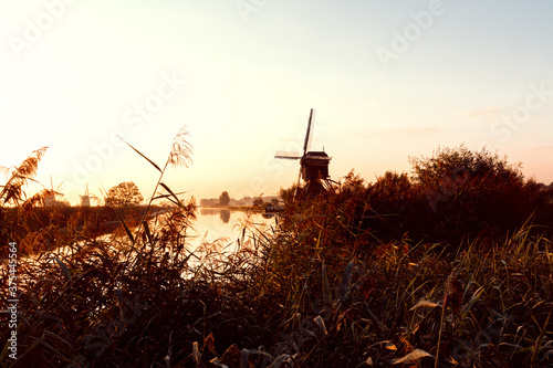 Windmühlen/Windmill Kinderdjik Holland photo