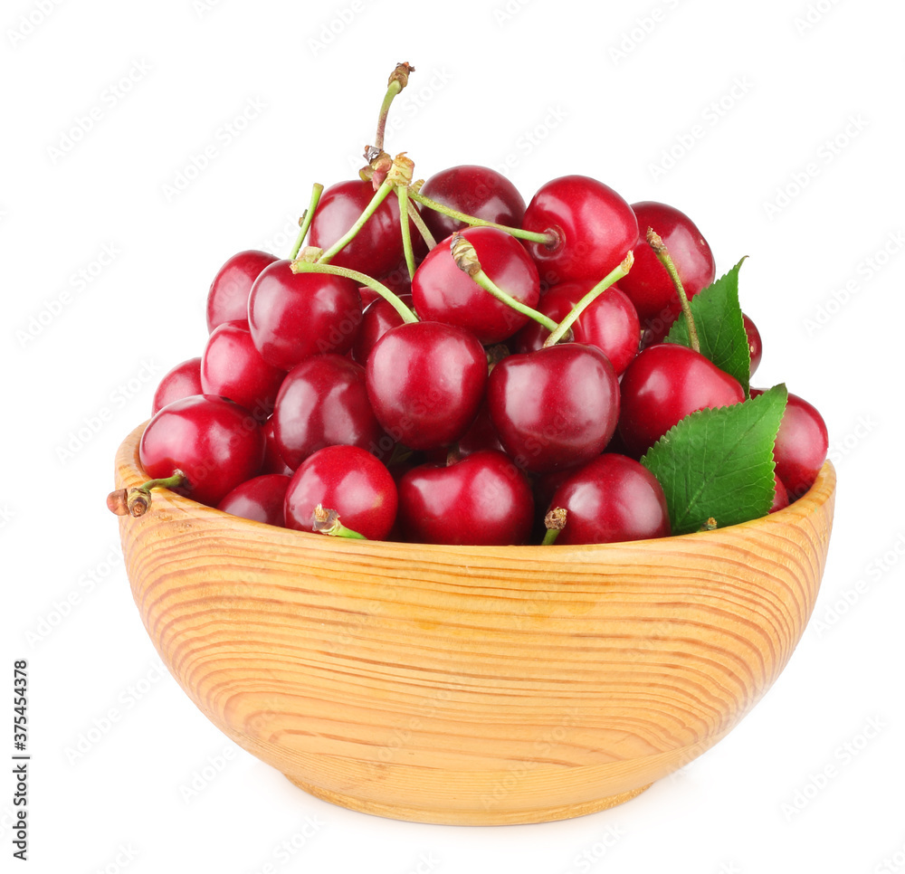 Cherries isolated on white background Cherries isolated on white background