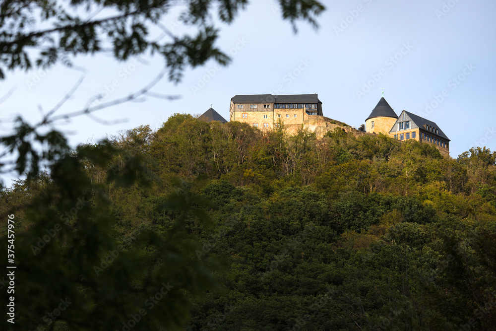 castle waldeck near the edersee in hesse germany