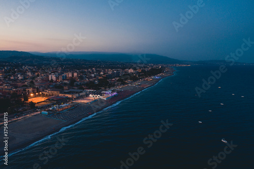 Locri di notte in Calabria