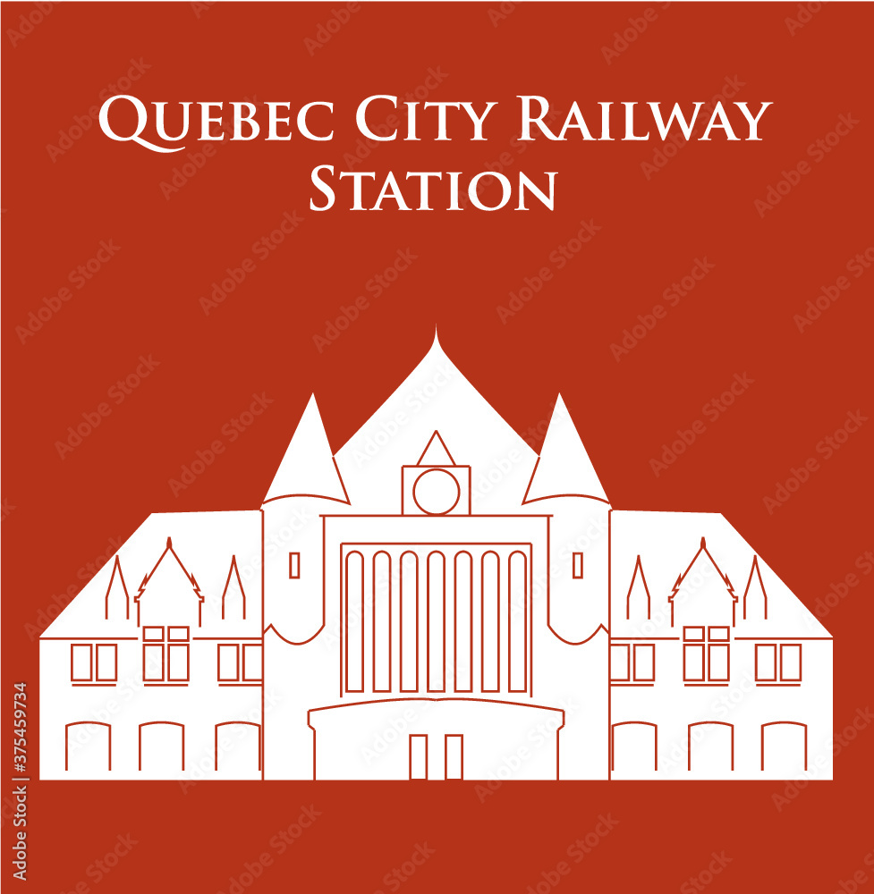 Quebec City Railway Station, (Gare du Palais), Canada