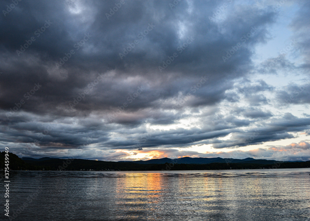 storm clouds over lake
Lake Bomoseen Vermont 2020