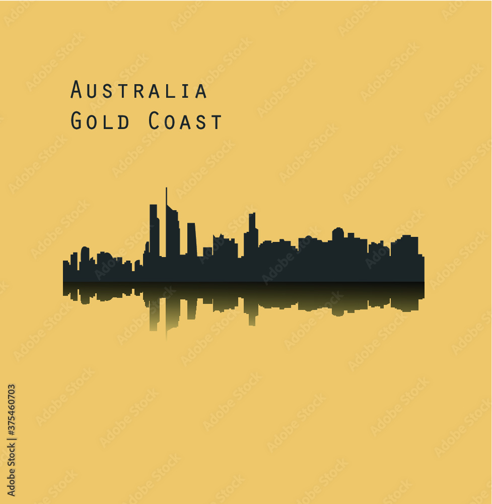 Fototapeta premium Gold Coast, Queensland, Australia