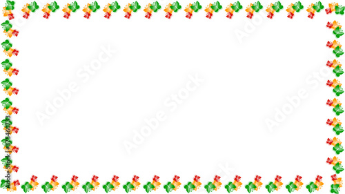 Large size colorful butterflies background illustration