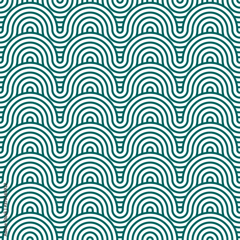Geometric seamless pattern with circles Geometric seamless pattern with circles