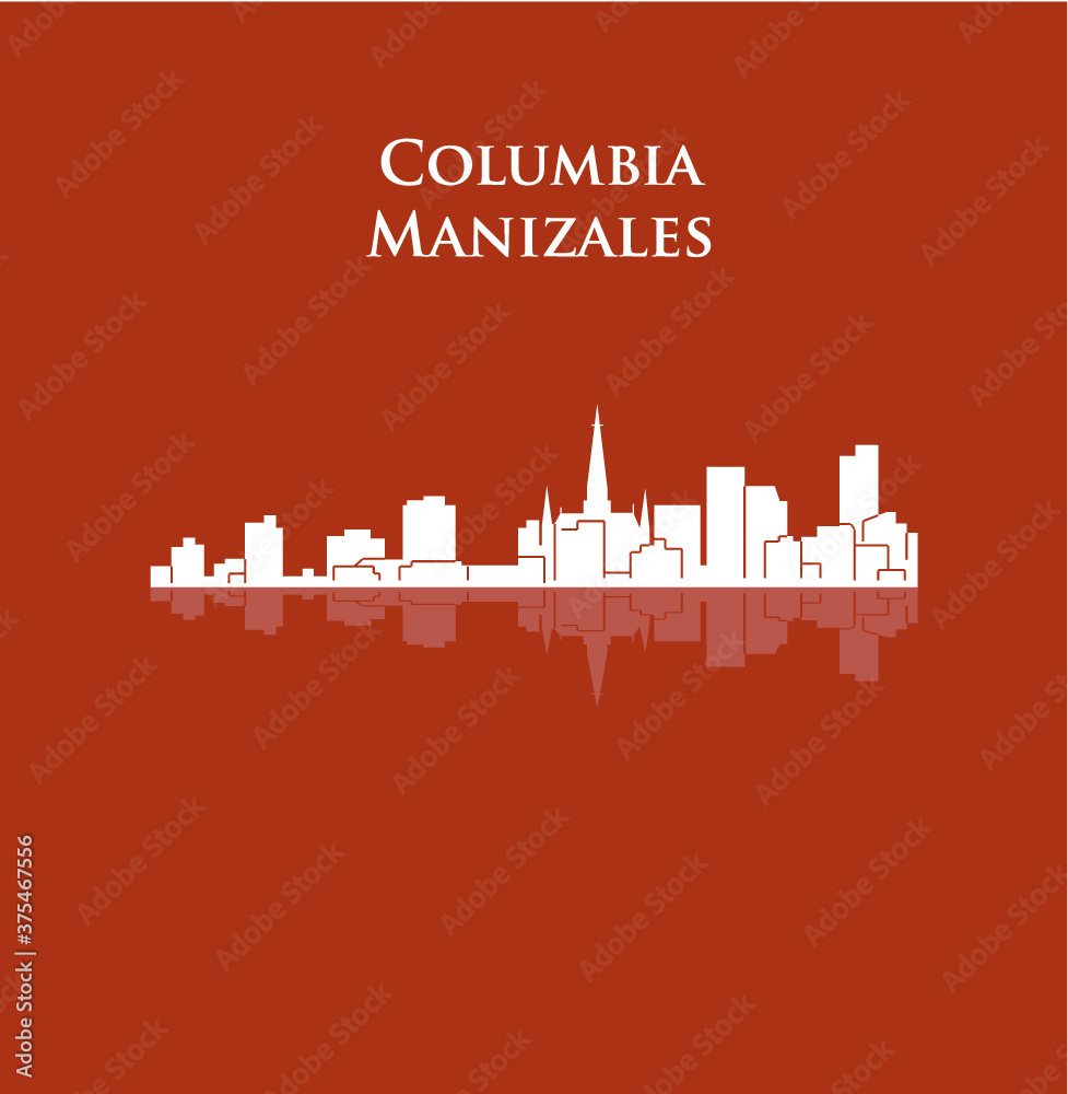 Fototapeta premium Manizales, Colombia