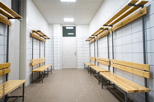empty locker room