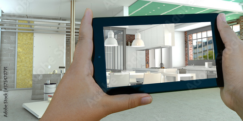 Interior design project app
