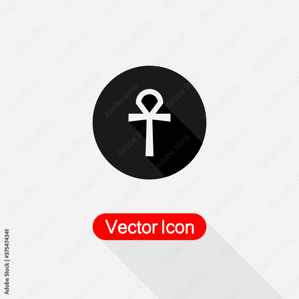 Ankh Icon, Ankh Symbol Vector Illustration Eps10 Ankh Icon, Ankh Symbol Vector Illustration Eps10