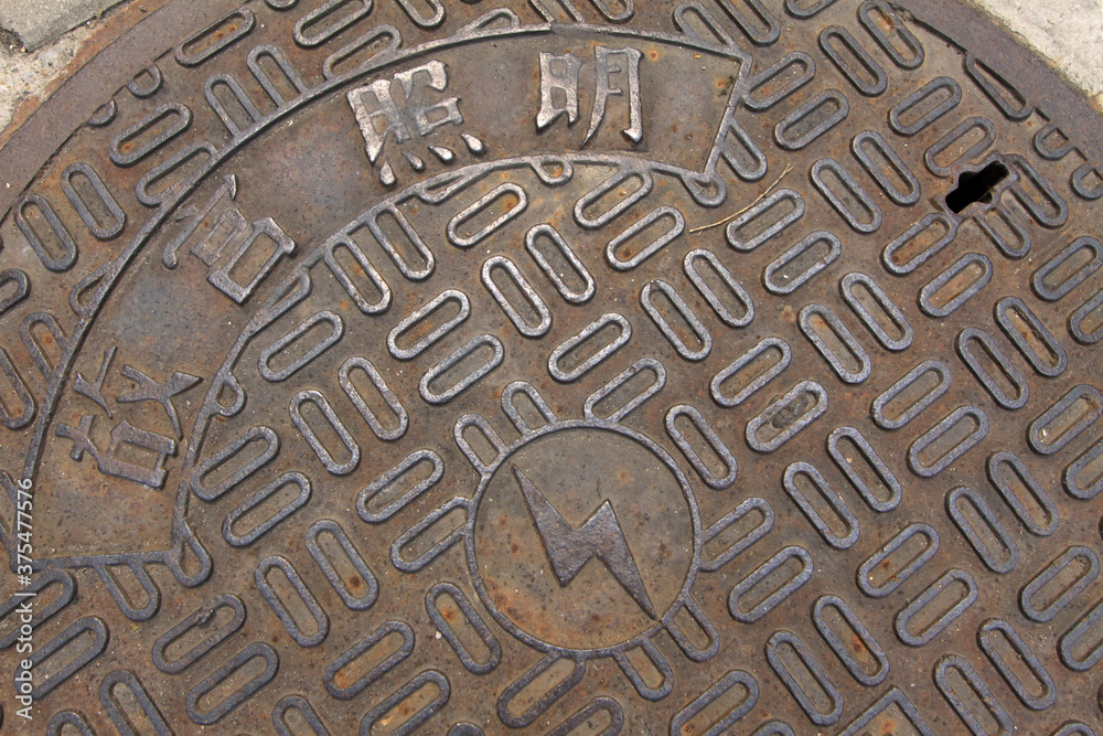 city manhole covers in beijing