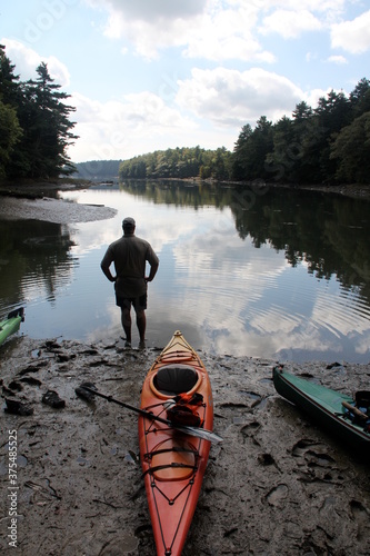 kayak man