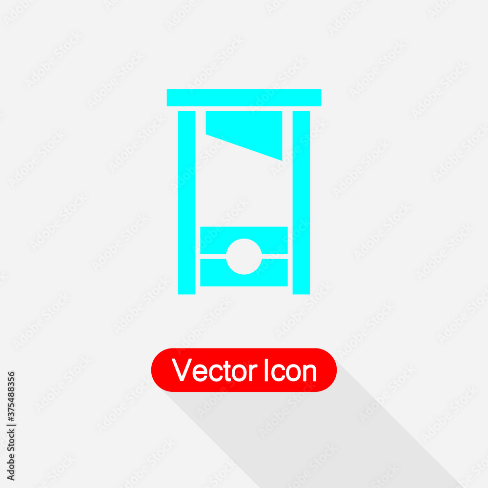 Guillotine Icon Vector Illustration Eps10 Guillotine Icon Vector Illustration Eps10