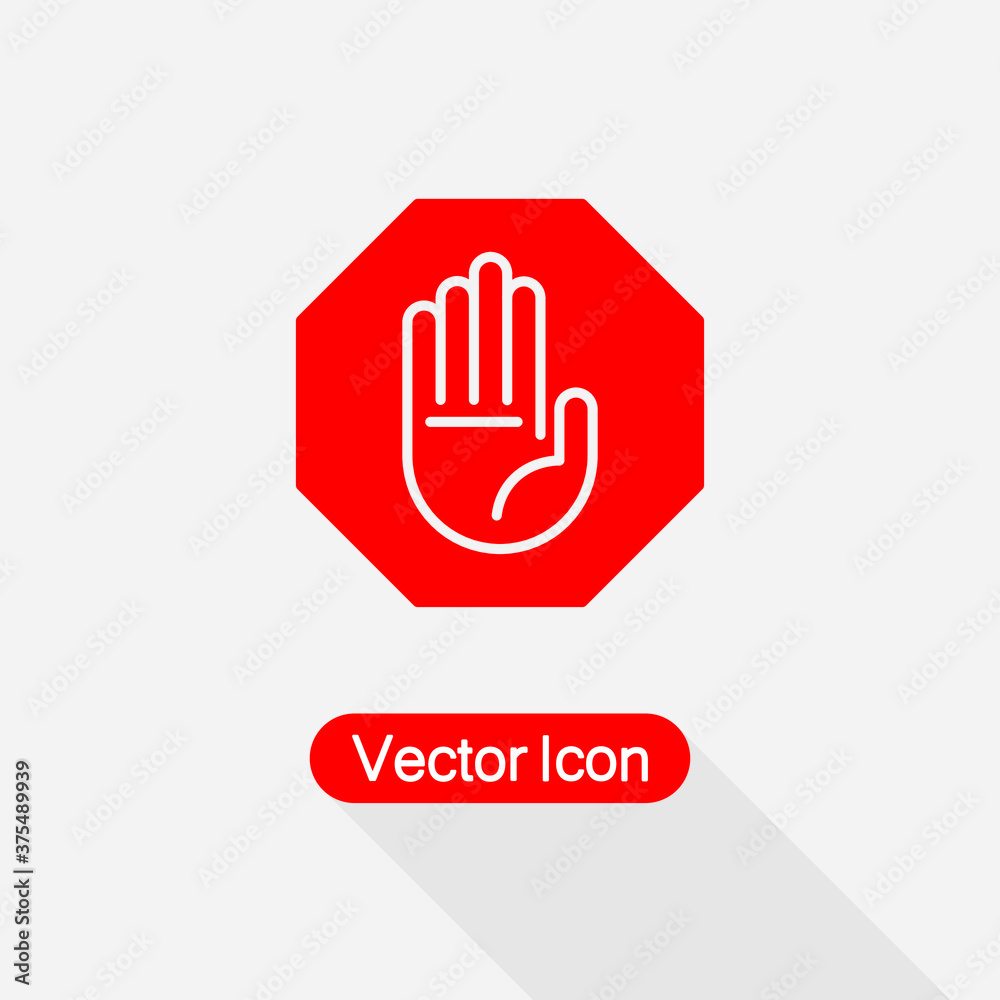 Hand Icon, Palm Symbol Hand Stop Icon, Hand Icon Vector Illustration Eps10 Hand Icon, Palm Symbol Hand Stop Icon, Hand Icon Vector Illustration Eps10