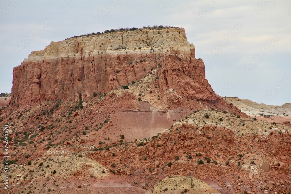 Abiquiu New Mexico desert red sandstone