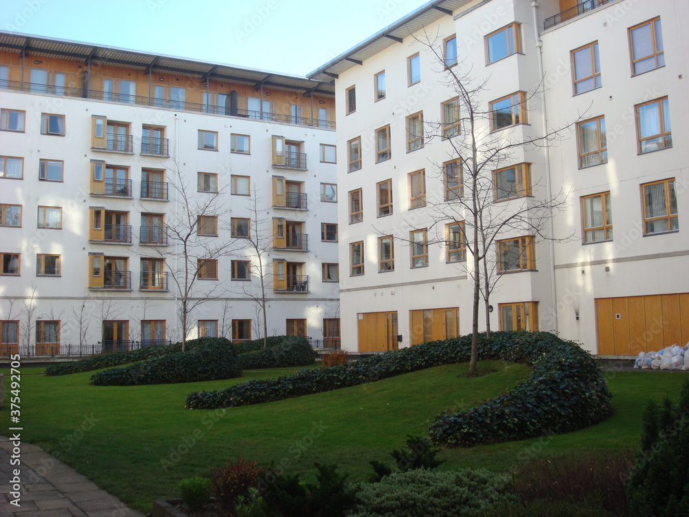modern building in the city