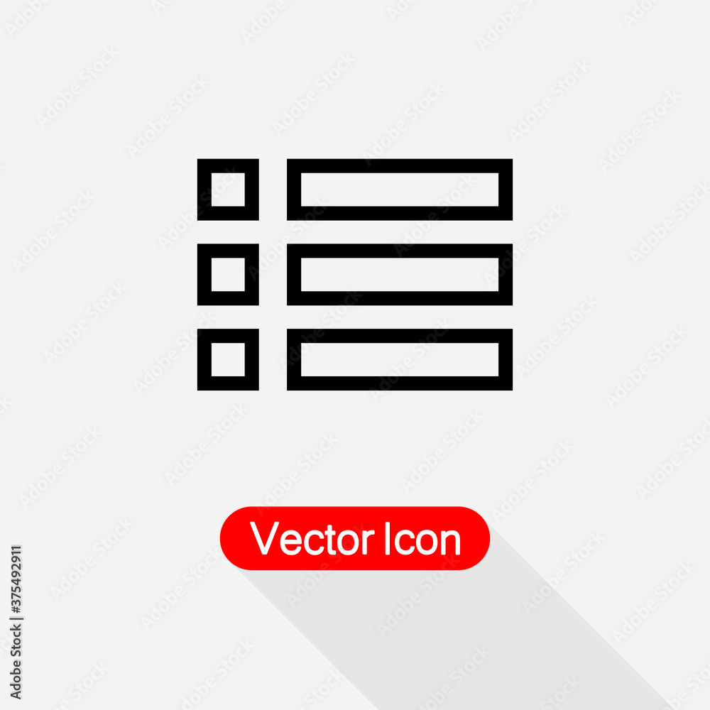 Menu Icon Vector Illustration Eps10 Menu Icon Vector Illustration Eps10