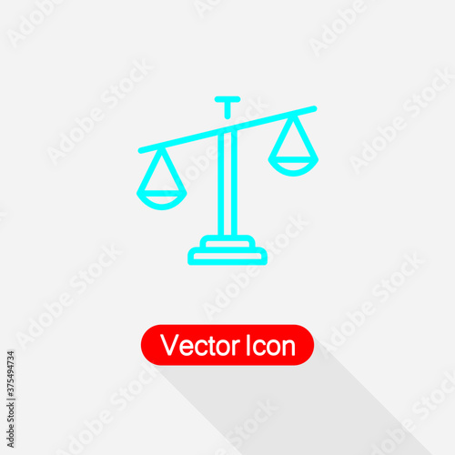 Pharmacy Scales Icon Vector Illustration Eps10