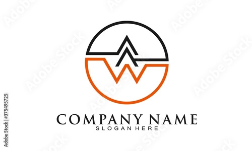 Free Download Abstract AW illustration vector design - GFXLoad