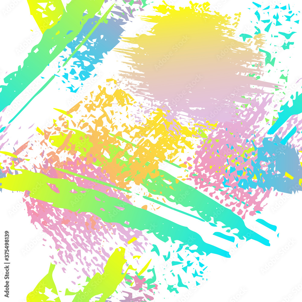 Obraz premium Distressed Splash. Watercolor Textures Surface. 