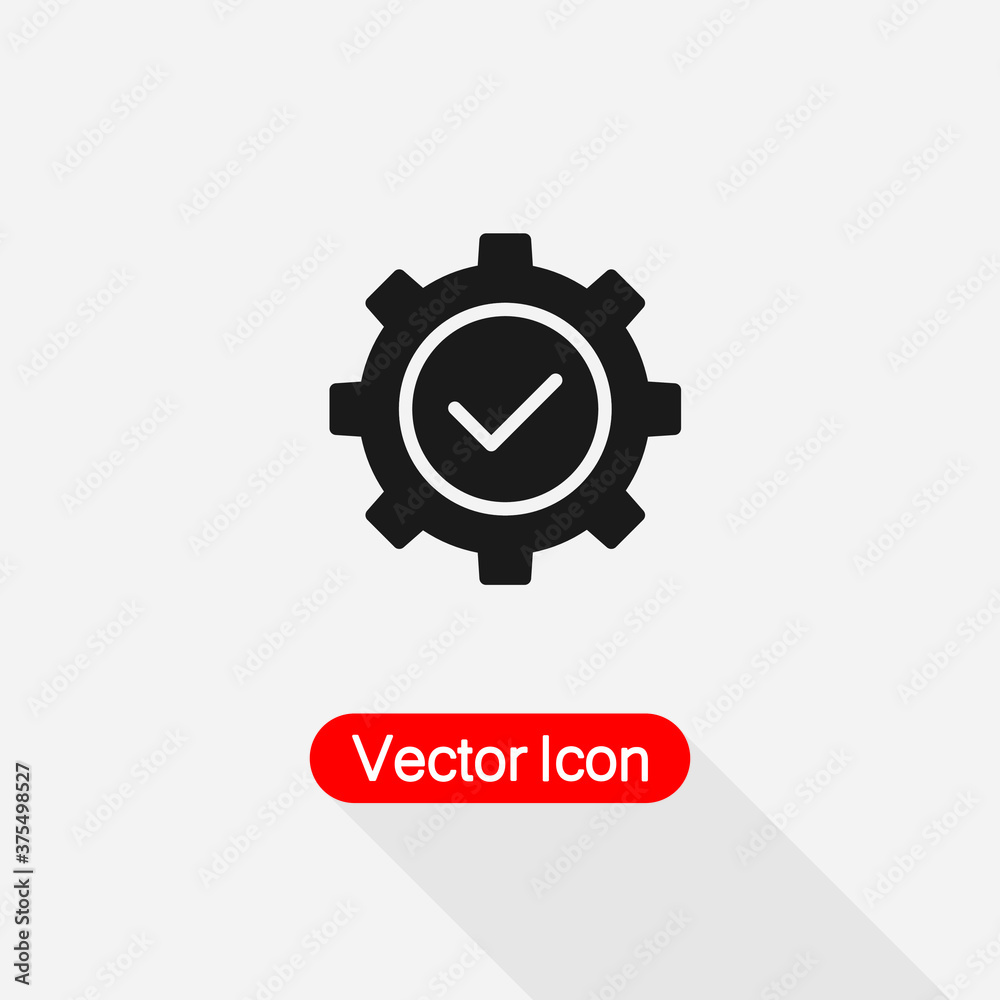 Productivity Sign, Efficiency Sign Maintenance Icon