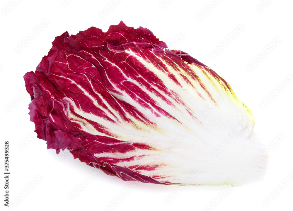 Fototapeta premium Radicchio isolated on white background
