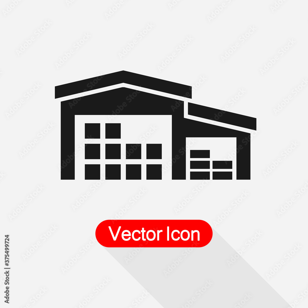 Warehouse Icon Vector Illustration Eps10