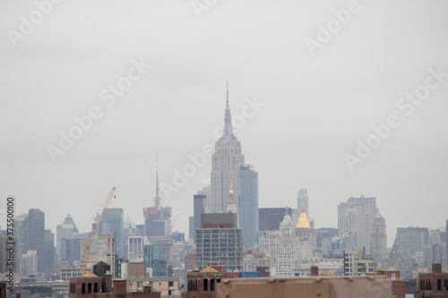 paisaje urbano downtown, rascacielos en el horizonte © eric.rodriguez