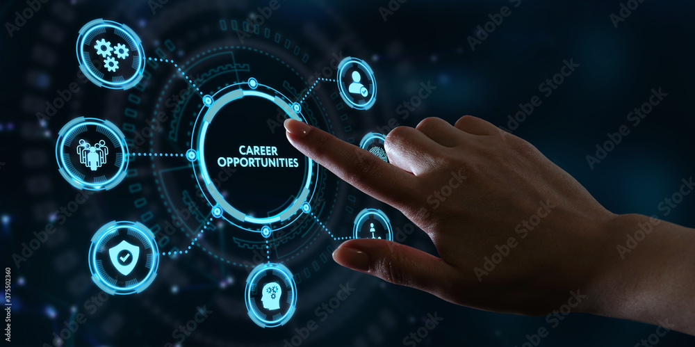 CAREER OPPORTUNITIES. Business, Technology, Internet and network concept. CAREER OPPORTUNITIES. Business, Technology, Internet and network concept.